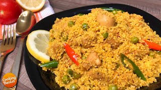 Tasty Chicken Couscous Recipe  Healthy Lunch Recipes  How To Cook Chicken Couscous  Easy Couscous [upl. by Neom721]