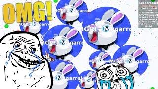 WHEN YOU POPSPLIT WRONG GUY IN AGARIO  Agario Gameplay NEW SKINS [upl. by Anayhd960]