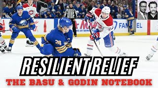 The Montreal Canadiens manage a resilient win in Buffalo  The Basu amp Godin Notebook [upl. by Anuhsal]