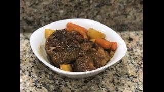 The Best Curry Oxtails amp Gravy  Oxtails Recipes  Special Guest TY Dunston  Southern Smoke Boss [upl. by Etnwahs]