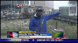 WPVI 6ABC Action News Philadelphia  Hurricane Irene Coverage 082711 [upl. by Cyd715]