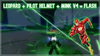 Leopard  Pilot helmet  Mink v4  Flash [upl. by Ahter]