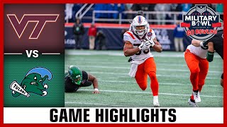 Tulane vs Virginia Tech Game Highlights  2023 ACC Football [upl. by Aierbma]