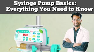 Syringe Pump Essential Guide and Uses  Dr Salman Nasir [upl. by Yaras]