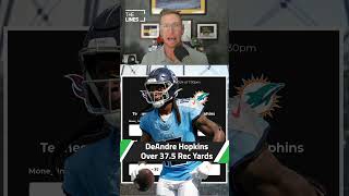 DeAndre Hopkins Player Props  NFL Week 4 Best Bets Titans vs Dolphins  Monday Night Football [upl. by Lalib630]