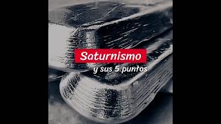 Los 5 puntos que debes saber del Saturnismo o Intoxicación por plomo [upl. by Llert]