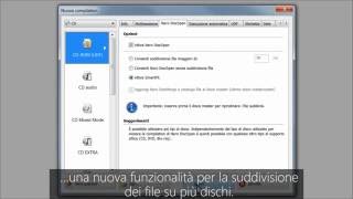 Utilizzo di DiscSpan in Nero Burning ROM [upl. by Giverin]