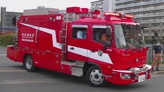 【緊急走行集21】消防救急警察東京ガス東京電力ドクターカー [upl. by Nonnairb999]