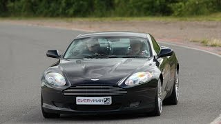 Aston Martin DB9 Drive  Prestwold Hall Driving Centre  Everyman Racing [upl. by Ibed]