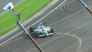 Kanaan Crashes in Bump Day Morning Practice [upl. by Garrott]