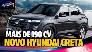 POTÃŠNCIA SURPREENDENTE NOVO HYUNDAI CRETA 16 TURBO NO BRASIL EM OUTUBRO QUANTO VAI CUSTAR [upl. by Euqitsym298]