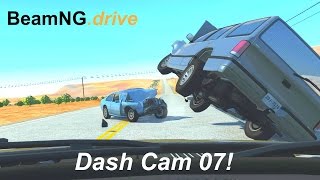 Dash Cam Crashes 07 BeamNGDrive [upl. by Konopka]