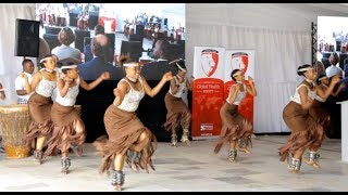 INGANZO NGARI performing in Inauguration of the University of Global Health EquityButaro Campus [upl. by Kelcey739]