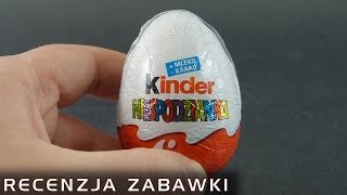 Tajemnicza Kinder Niespodzianka  polska recenzja na głodniaka [upl. by Ahsap737]