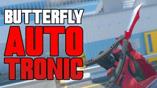 ★ CS2 Butterfly Autotronic FACTORY NEW  CS2 Knife Gameplay [upl. by Edalb]