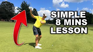 Quick and Simple Complete Golf Swing Lesson [upl. by Brookes]