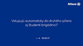 9️⃣🎬 Automatický vstup do druhého piliera sa týka aj študentov brigádnikov 🔍 Business reels 917 [upl. by Baerl721]