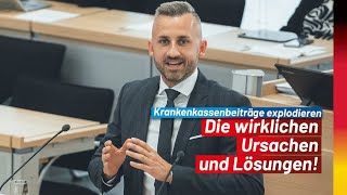 Beiträge für die Krankenkasse explodieren  die wirklichen Ursachen und die wirklichen Lösungen [upl. by Aldus]