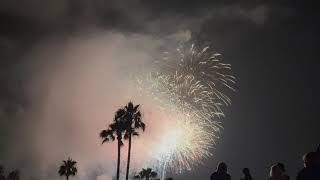 San Clemente Pier 2023  FireWorks [upl. by Bak]