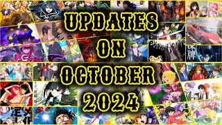 All Upcoming Anime amp Movie ‖ October 2024 With Release Dates☠️ [upl. by Ahseila]