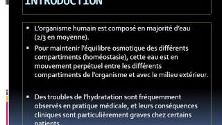 PHYSIOPATHOLOGIE PHYSIOPATHOLOGIE DES TROUBLES HYDROSODES [upl. by Euqininod]