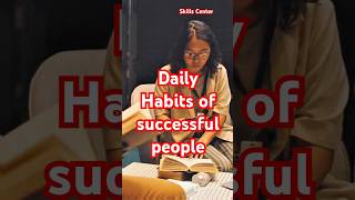 Daily Habits of Successful People  dailyhabits success successful shorts youtubeshorts [upl. by Annal462]