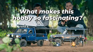 Rc Crawler Killerbody Lc70 Lc71 Land Cruiser Camper RC4WD Offroad Camping Trail 4x4 Rc Cars [upl. by Ameen]