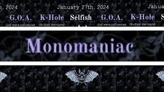 Monomaniac FULL SET Live at Days Park Tavern Buffalo NY January 27 2024 [upl. by Anneres284]