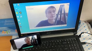 How to use mobile phone as a PC webcam via WiFi  iVCam Setup Tutorial [upl. by Desmond]