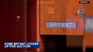 Kobe Bryants Staples Center locker up for auction [upl. by Drucilla]