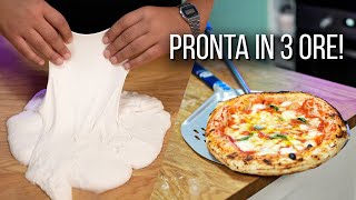 ricetta PIZZA NAPOLETANA IN 3 ORE [upl. by Anohs]