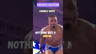 Every FINISHER of Carmelo Hayes  shorts wwe [upl. by Solraced]