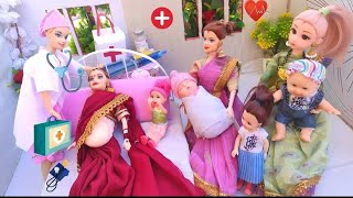 Barbie Doll All Day Routine In Indian citypooja Ki Kahani Part 51 barbie bad time [upl. by Bobker861]