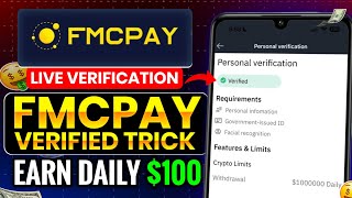 How To Verify Fmcpay Account 🔥 Fmcpay Account Kaise Banaye  How to create Fmcpay verified trick [upl. by Enamrej]