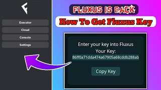 FLUXUS IS BACK HOW TO GET FLUXUS KEY  TUTORIAL HOW TO GET FLUXUS KEY  HOW TO BYPASS FLUXUS [upl. by Malarkey]