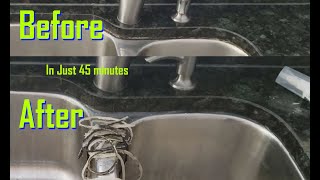 Easy How To Replace the Silicone on an Undercounter Sink [upl. by Akiemahs]