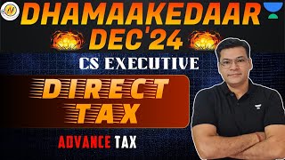 CS Executive Tax Laws Revision Lec 28 unacademy unacademycs taxlaws amitvohralawclasses dec24 [upl. by Ahsennod18]