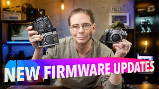 New Fujifilm Firmware Updates April 2023 [upl. by Anilac]