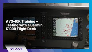 AVX10K Training – Testing with a Garmin G1000 Flight Deck [upl. by Niuq]