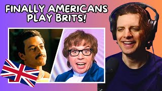 American Reacts to Top 10 British Characters Played By NonBrits [upl. by Helge]