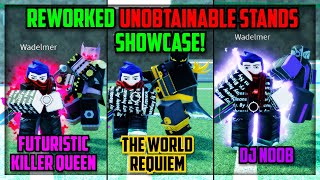 AUT  UNOBTAINABLE STANDS  The World Requiem  Futuristic Killer Queen and DJ Noob Showcase [upl. by Battista]