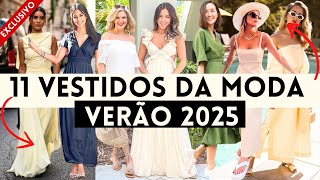 🔴COMO USAR OS 11 VESTIDOS DA MODA NO VERÃO 2025 [upl. by Suinuj814]