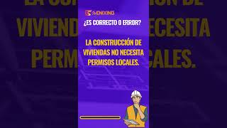 La construcción de viviendas no necesita permisos locales🤔 🏠🚫 [upl. by Nyroc]