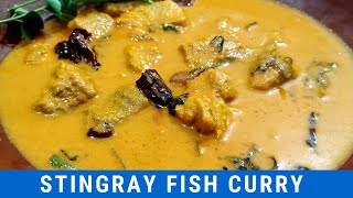 തലശ്ശേരി Style  തിരണ്ടി മീൻ കറി  No Tamarind  Fish Curry  Thalassery Style Fish Curry Sting Ray [upl. by Krissy286]