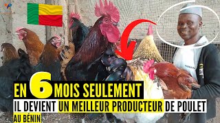 ☑️Un Enseignent DEVIENT MEILLEUR éleveur DE POULET GOLIATH et POULET LOCAL élevage de poulet local [upl. by Jeffery]