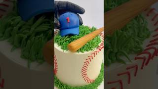 Baseball sport birthday cake sportcake cake birthdaycake sportscake baseball shorts [upl. by Aital]