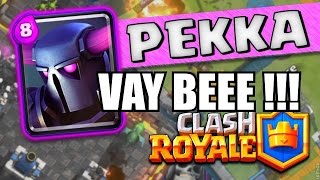 Clash Royal PEKKA at Kafan Rahat  En Sağlam PEKKA destesi [upl. by Xylia]