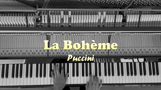 Puccini  La Bohéme  Piano solo [upl. by Nomaj]