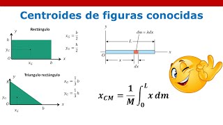 Centroides de figuras conocidas  centros de masa [upl. by Anirav]