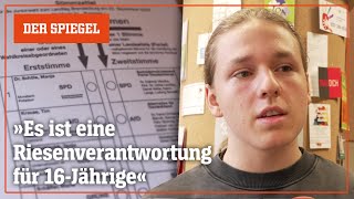 Probewahl in Potsdam Wenn Schülerinnen und Schüler wählen  DER SPIEGEL [upl. by Narra869]